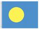Valprin 4x6 Inch Palau Stick Flag (minimum order 12)