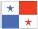 Valprin 4x6 Inch Panama Stick Flag (minimum order 12)