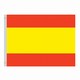Valprin 4x6 Inch Spain Stick Flag (minimum order 12)