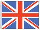 Valprin 4x6 Inch United Kingdom Stick Flag (minimum order 12)