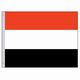 Valprin 4x6 Inch Yemen Stick Flag (minimum order 12)