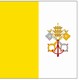 Perma-Nyl 2'x3' Nylon Outdoor Papal/Vatican Flag