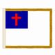 Perma-Nyl 3'x5' Nylon Indoor Christian Flag