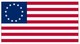 Best 3'x5' Cotton First Stars And Stripes Flag