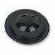 4-Hole Black Plastic Stick Flag Holder