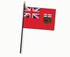 Valprin 4x6 Inch Manitoba Stick Flag  (minimum order 12)