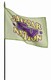 16x24 Inch Nylon Custom Stick Flag