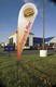 29x102 Inch Printed Nylon Custom Teardrop Flag