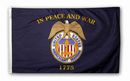 Perma-Nyl 3'x5' Nylon Merchant Marine Flag