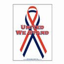2 1/4'x 3 1/4' Polyester United We Stand Flag